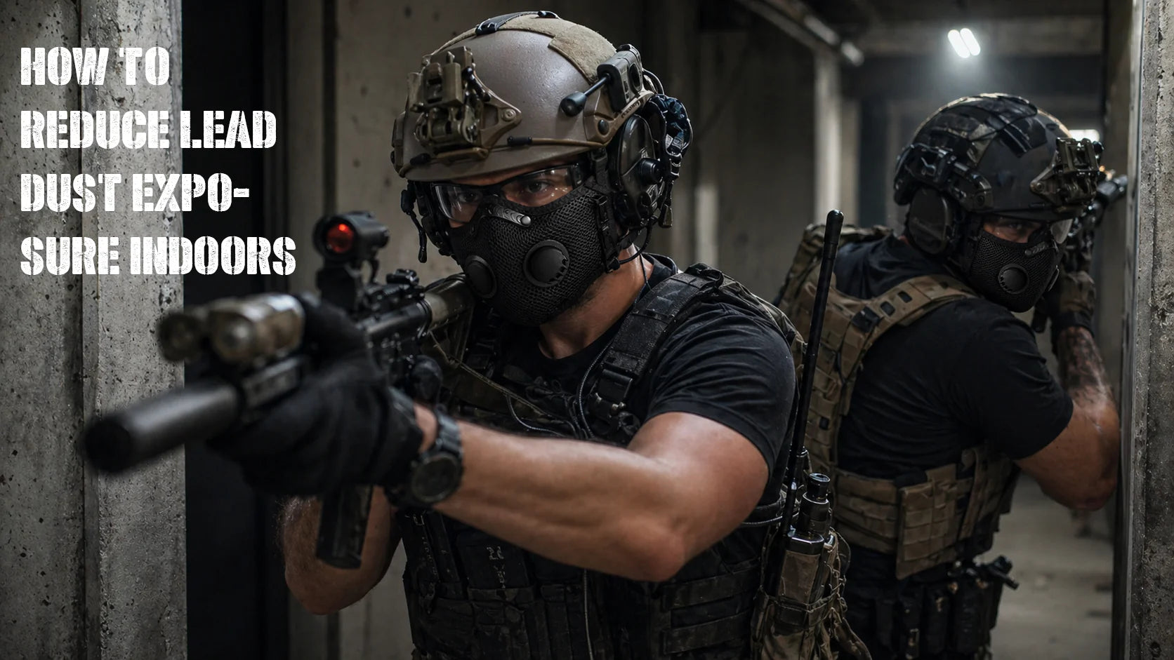 Shooting Range Mask: How to Reduce Lead Dust Exposure Indoors