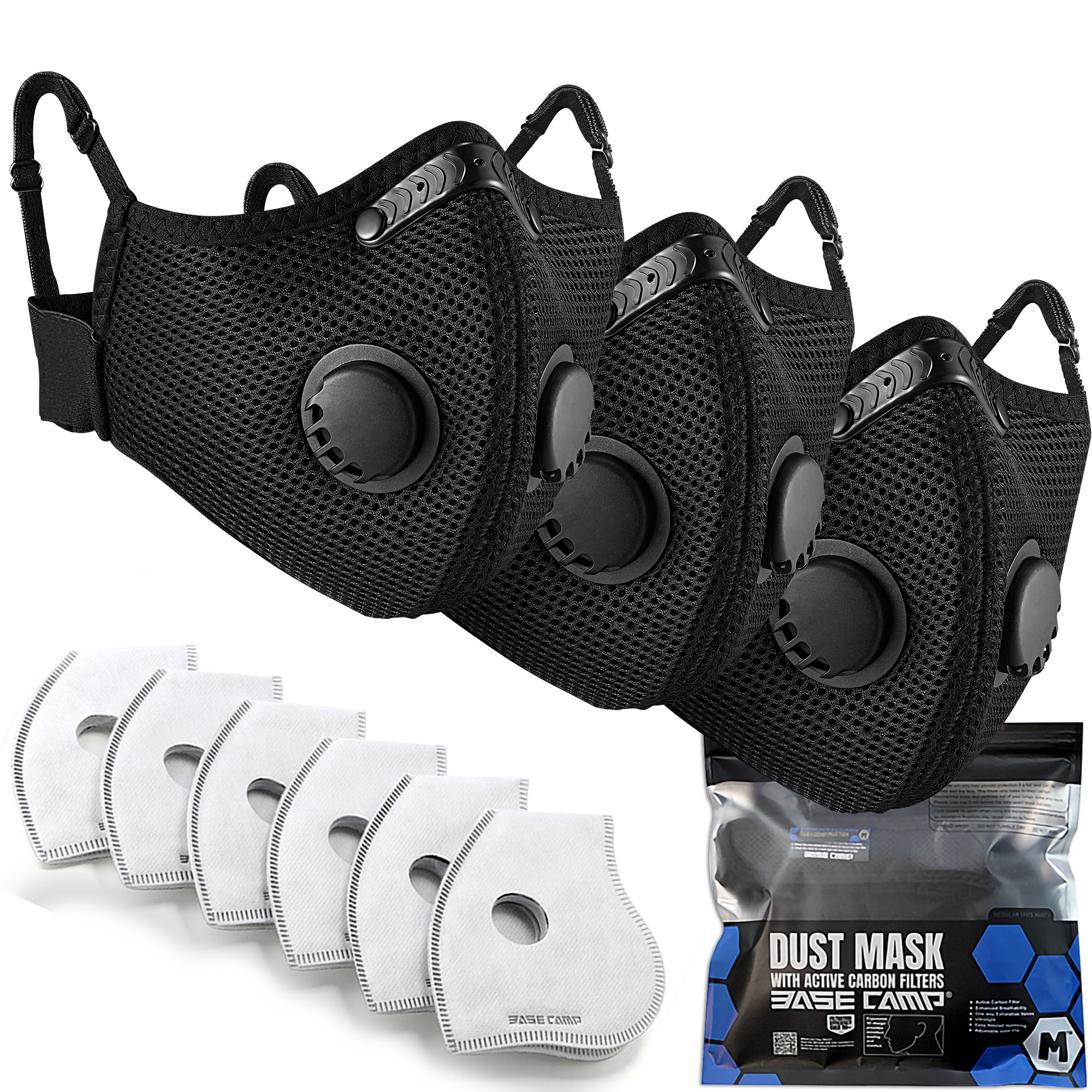 BASE CAMP® M Plus 4.0 Dust Mask Combo Kit