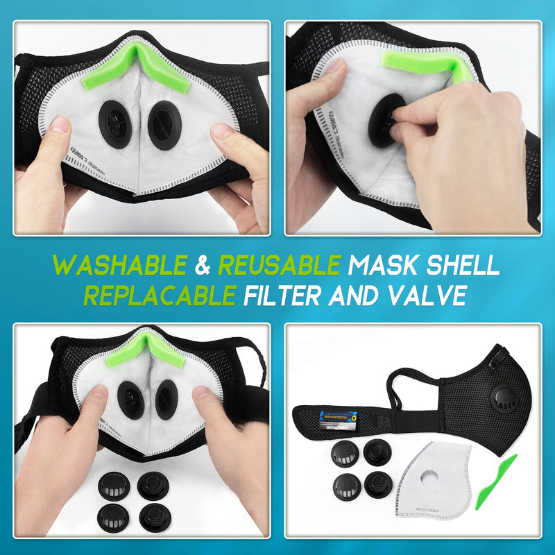 M Plus Dust Mask Filter Change Instructions