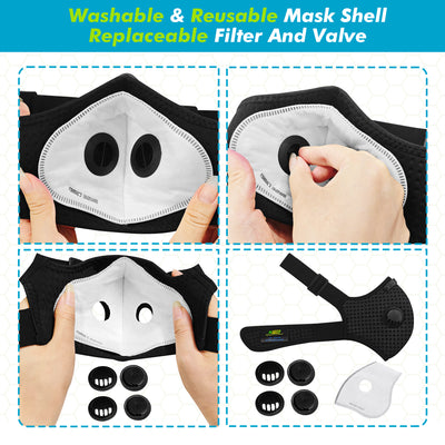 （New Arrival）BASE CAMP® N Pro  Dust Mask Combo Kit