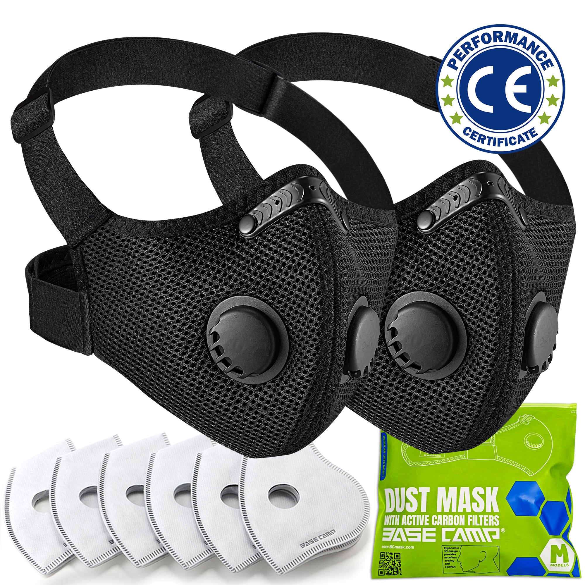 BASE CAMP® M Pro Dust Mask Combo Kit