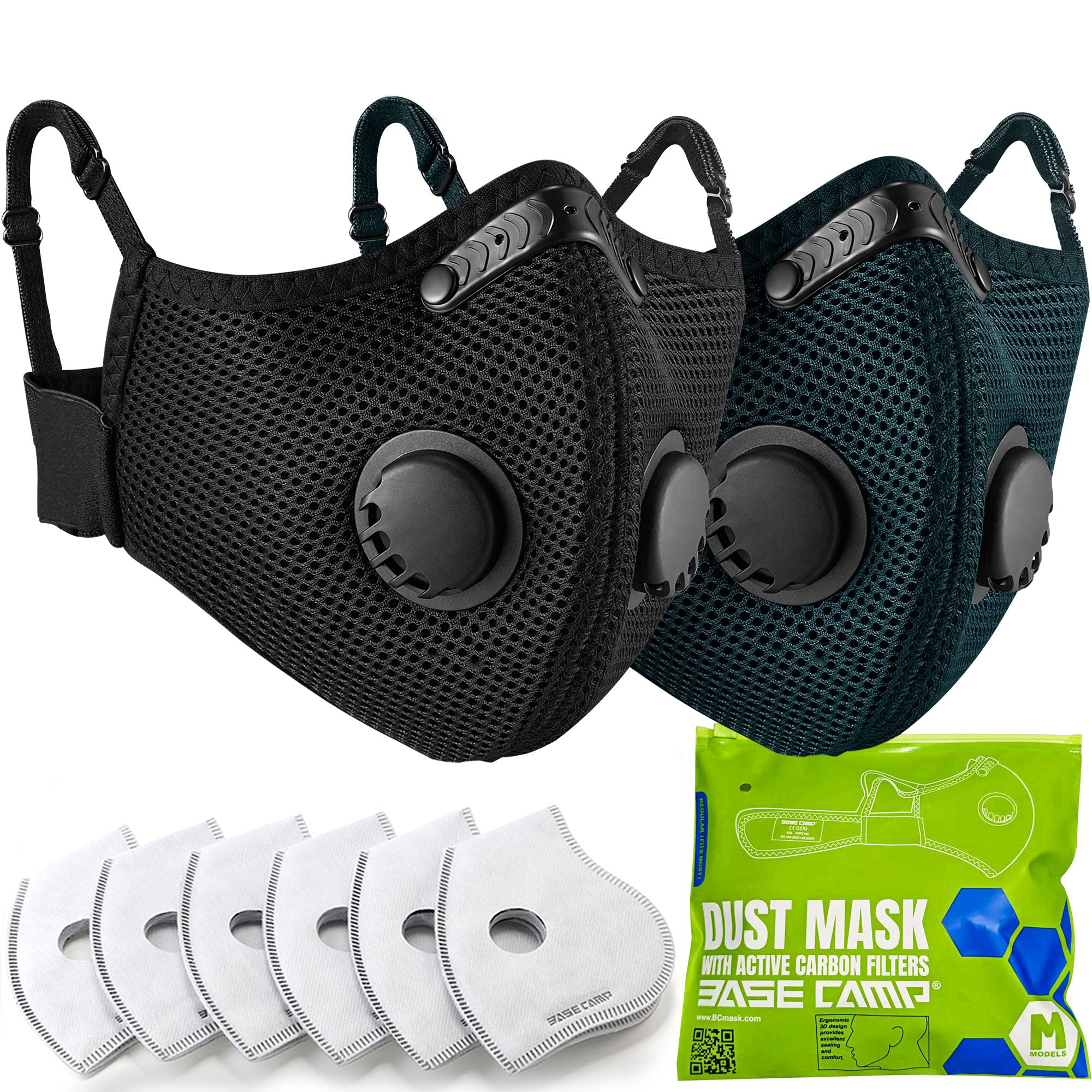 BASE CAMP® M Plus Dust Mask Color Combo Kit