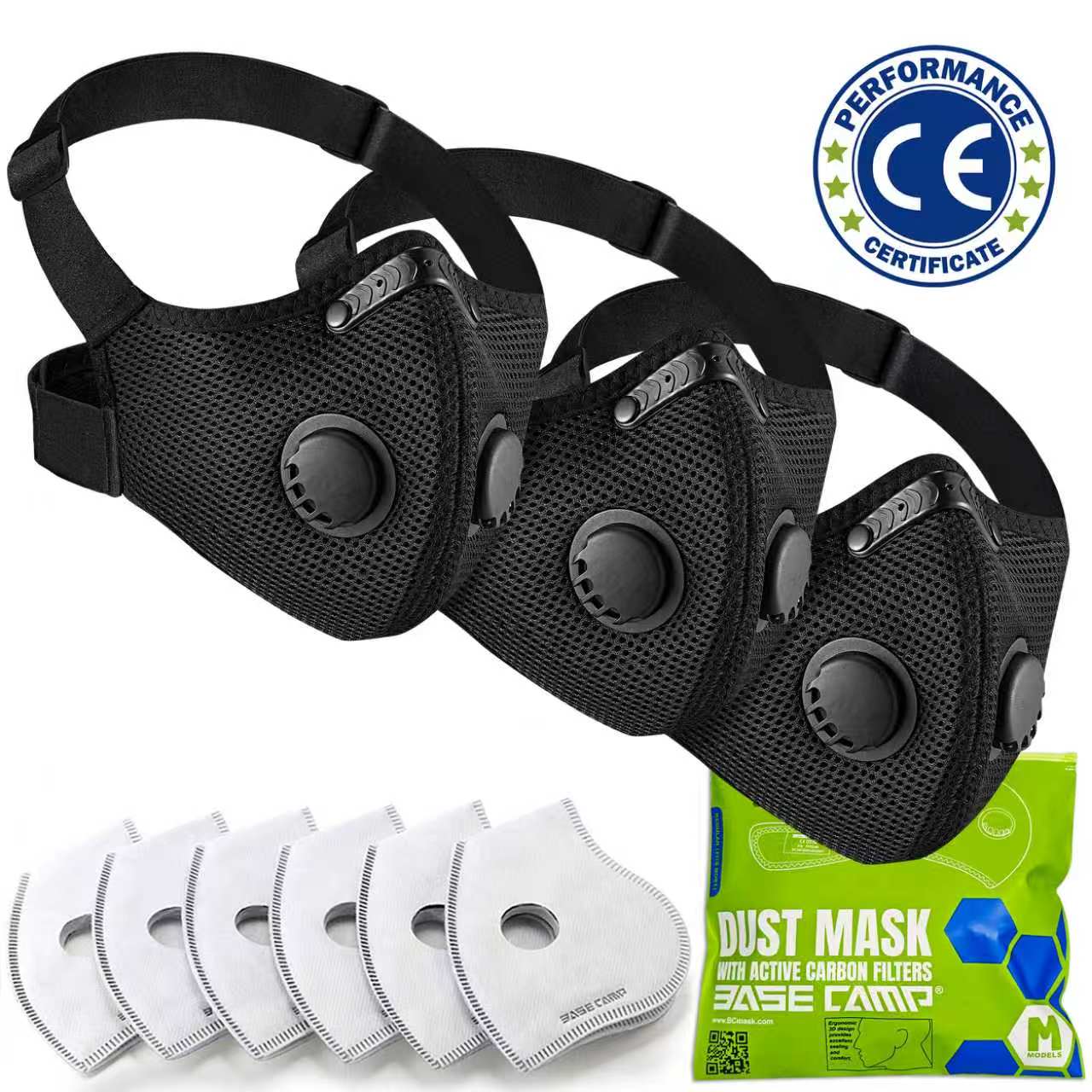 BASE CAMP® M Pro Dust Mask Combo Kit