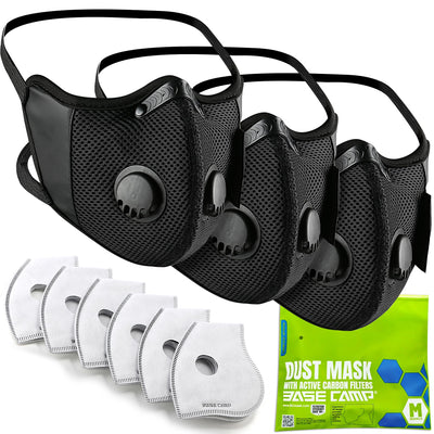 BASE CAMP® M Cross Dust Mask Combo Kit