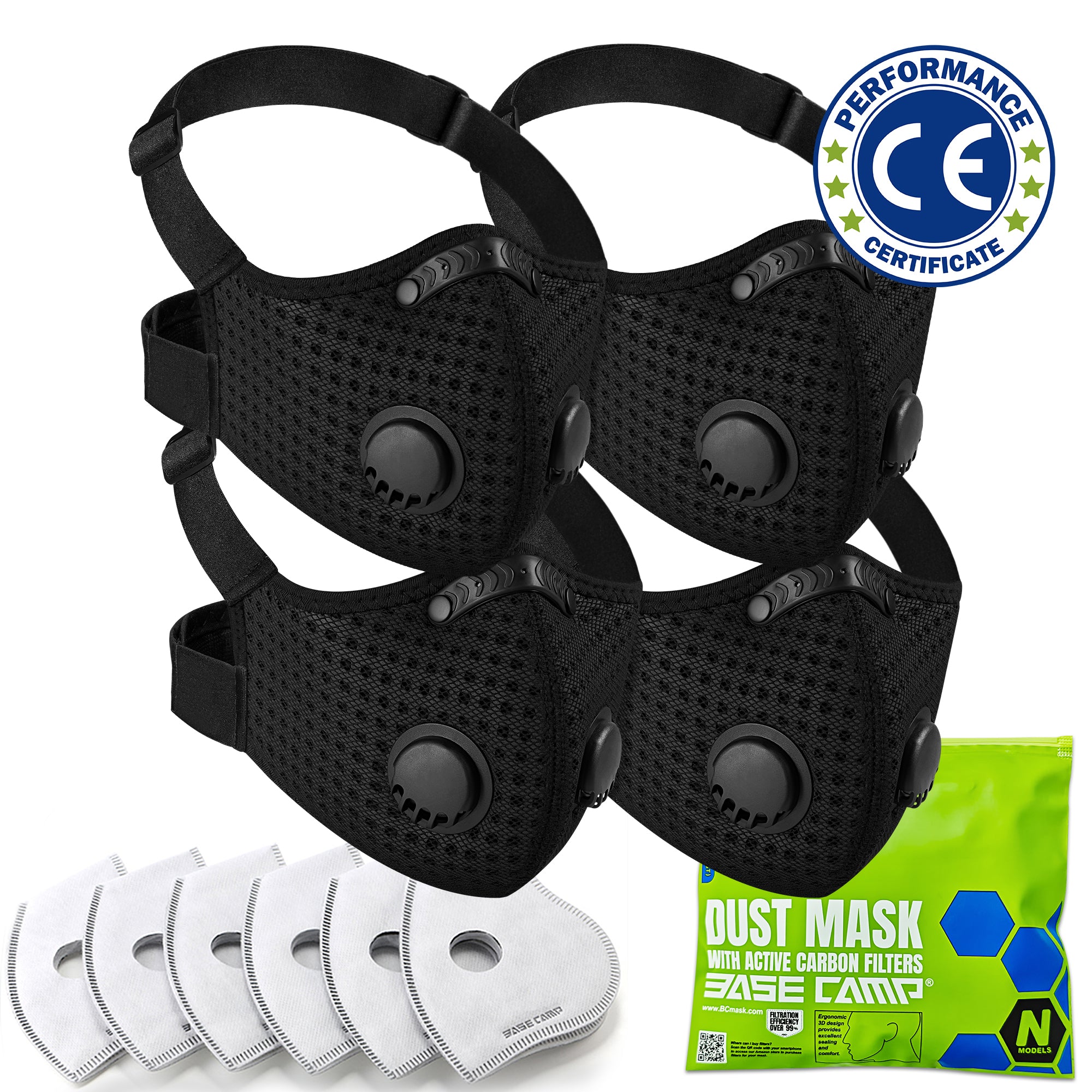 （New Arrival）BASE CAMP® N Pro  Dust Mask Combo Kit