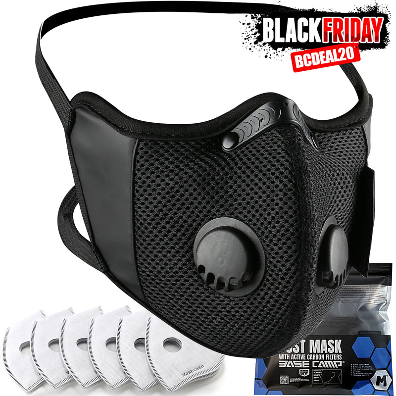 BASE CAMP® M Cross Dust Mask Combo Kit (Code: BCDEAL20)