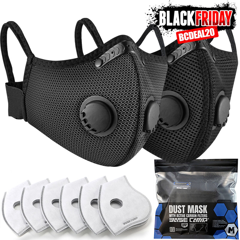 BASE CAMP® M Plus Silver Dust Mask Combo Kit (Code: BCDEAL20)