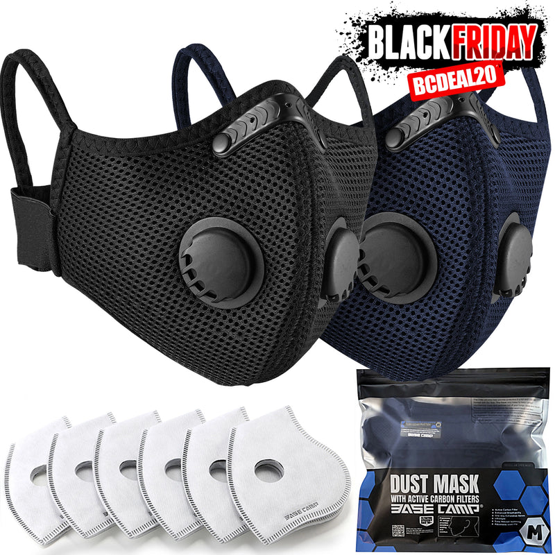 BASE CAMP® M Plus Dust Mask Color Combo Kit (Code: BCDEAL20)