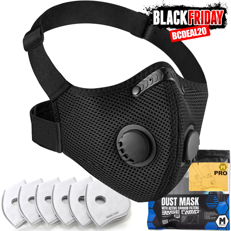 BASE CAMP® M Pro Dust Mask Combo Kit (Code: BCDEAL20)