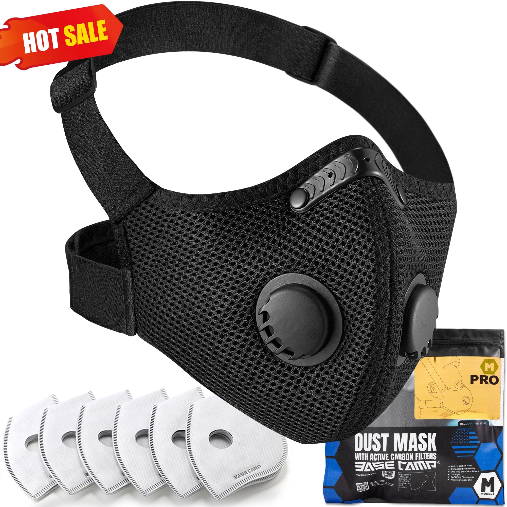 BASE CAMP M Pro Mask: The Most Comfortable Dust Mask