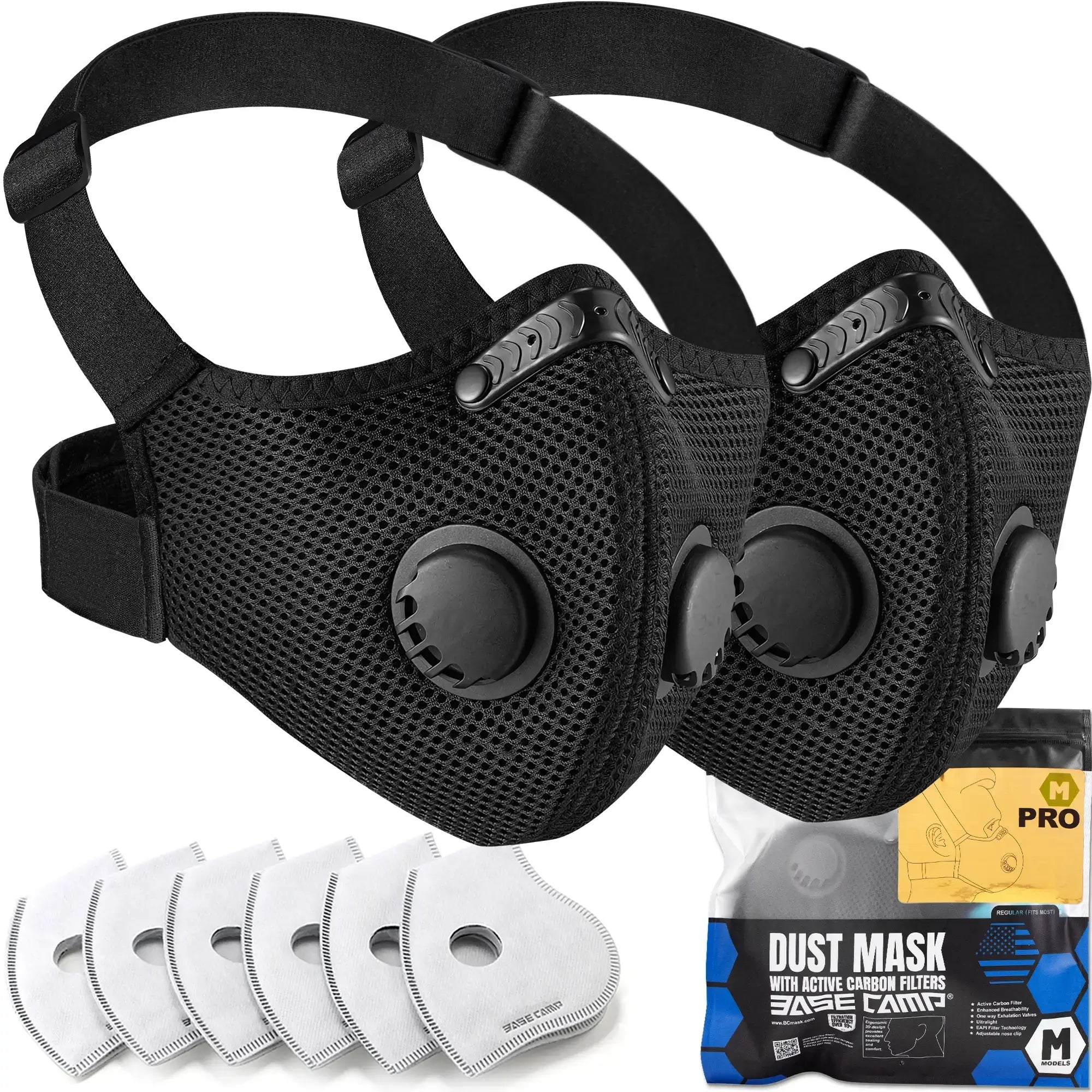 M Pro dust mask 2-pack