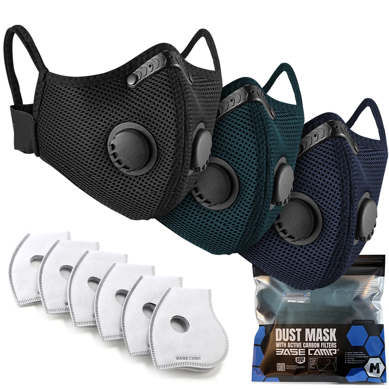 dust respirator 3-pack