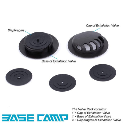 Dust Mask Replacement Exhalation Valve, valve pack contains